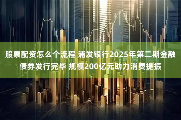 股票配资怎么个流程 浦发银行2025年第二期金融债券发行完毕 规模200亿元助力消费提振
